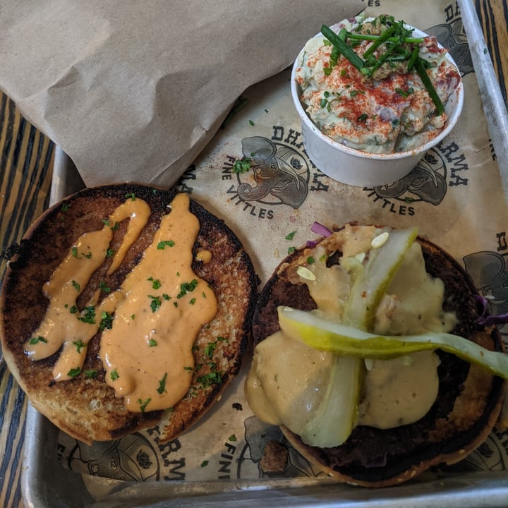 photo of Dharma Southern Kitchen: Tampa Brew burger shared by @jdouggie on  15 Mar 2021 - review
