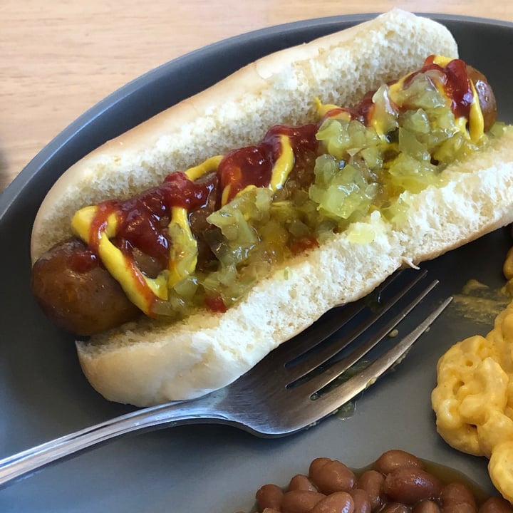 photo of Up dog Vegan Hot Dog shared by @kaycelovesveggies on  07 Oct 2020 - review