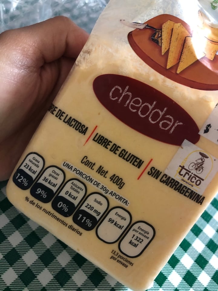 photo of Planet Vegan Mx Queso Cheddar shared by @elsieram on  15 Jan 2020 - review