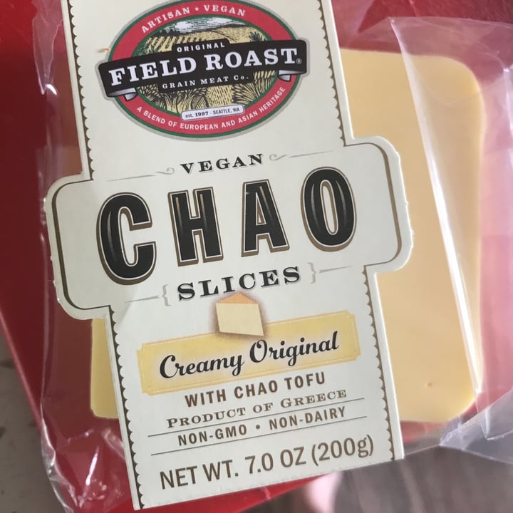 photo of Field Roast Creamy Original Chao Slices shared by @gcalligy1 on  12 Jun 2020 - review