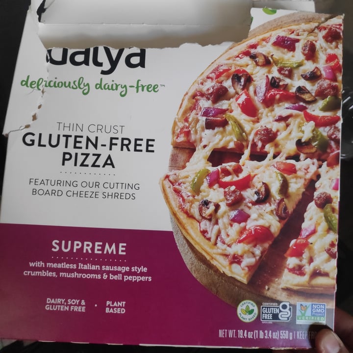 review photo of Daiya Pizza supreme shared by @urielmtz on 20 Aug 2022 - review