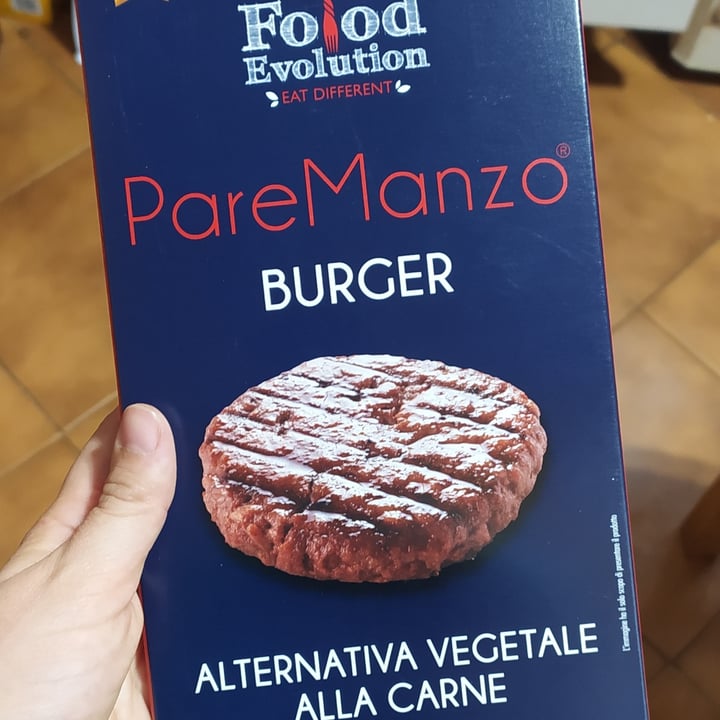 photo of Food Evolution PareManzo Burger shared by @ilariabonfanti on  10 Jul 2022 - review