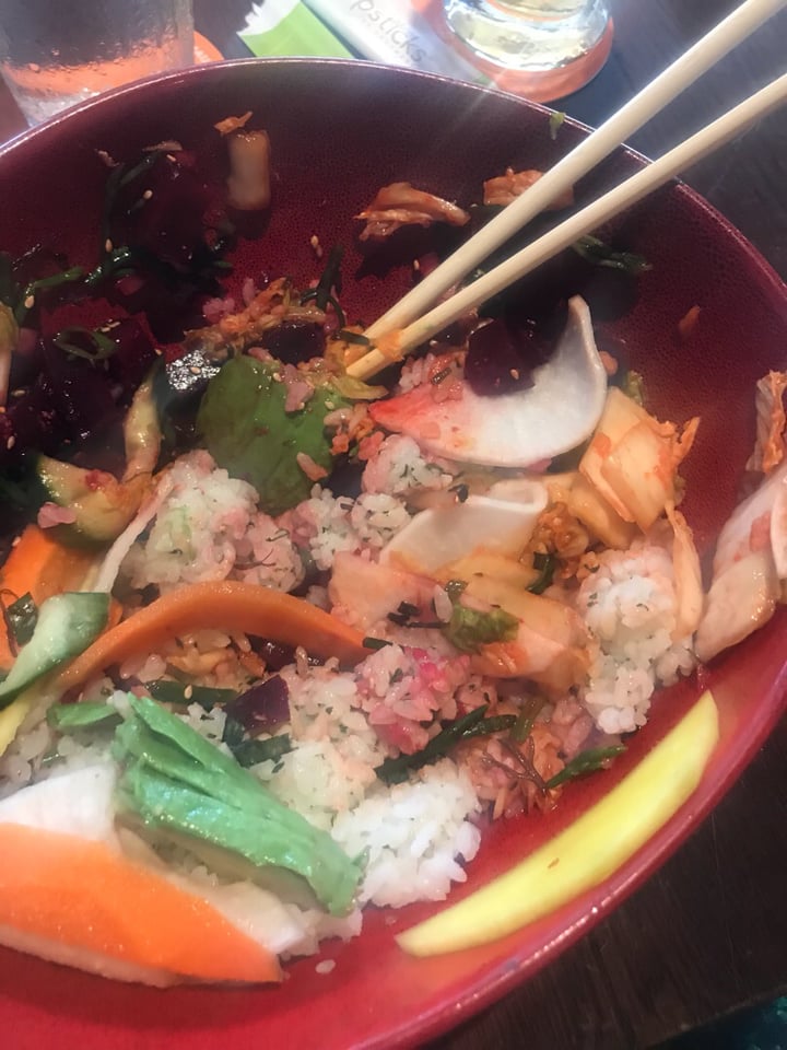 photo of Maui Brewing Company Lahaina Pub Beet Poke Bowl shared by @blakeadele on  21 Jul 2018 - review