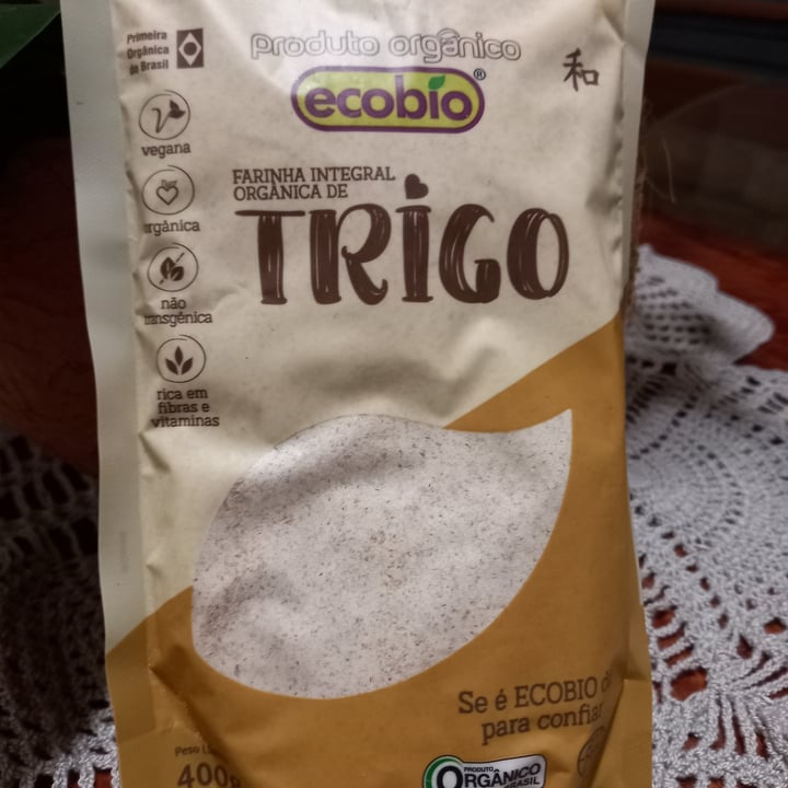 photo of Ecobio Farinha de trigo integral shared by @anapaulameine on  18 Apr 2022 - review