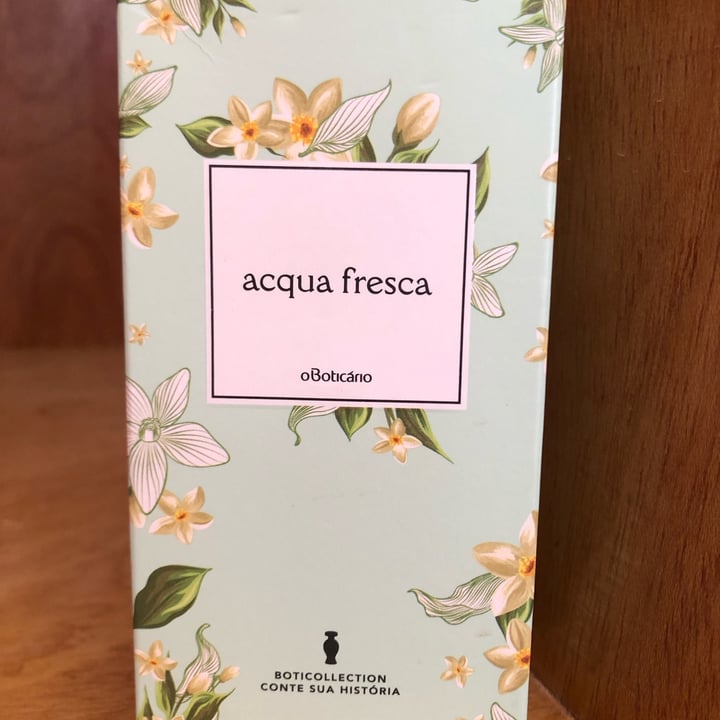 photo of O Boticário Perfume Acqua Fresca shared by @laila9 on  05 Oct 2021 - review
