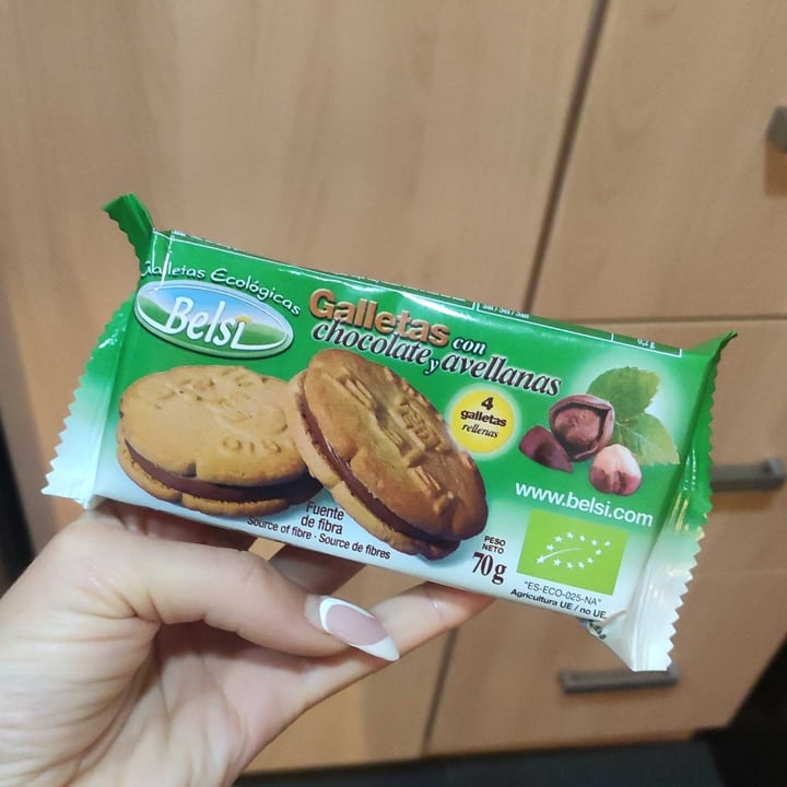 photo of Belsi Galletas ecológicas con chocolate y avellanas shared by @marinitaa on  22 Dec 2021 - review