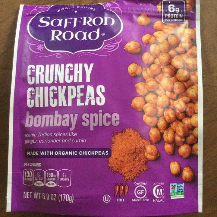 photo of Saffron Road Bombay Spice Chickpeas shared by @pattyrf on  28 Jul 2021 - review