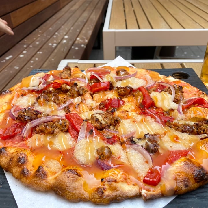 photo of Virtuous Pie Sweet Pepper And Sausage Pizza shared by @drcherissedupreez on  23 Aug 2021 - review