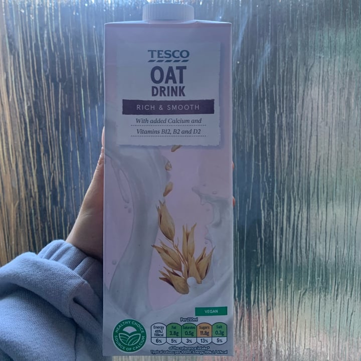 photo of Tesco oat drink shared by @doped on  27 Feb 2022 - review
