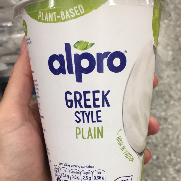 photo of Alpro Alpro greek style plain shared by @valedv on  12 Oct 2022 - review