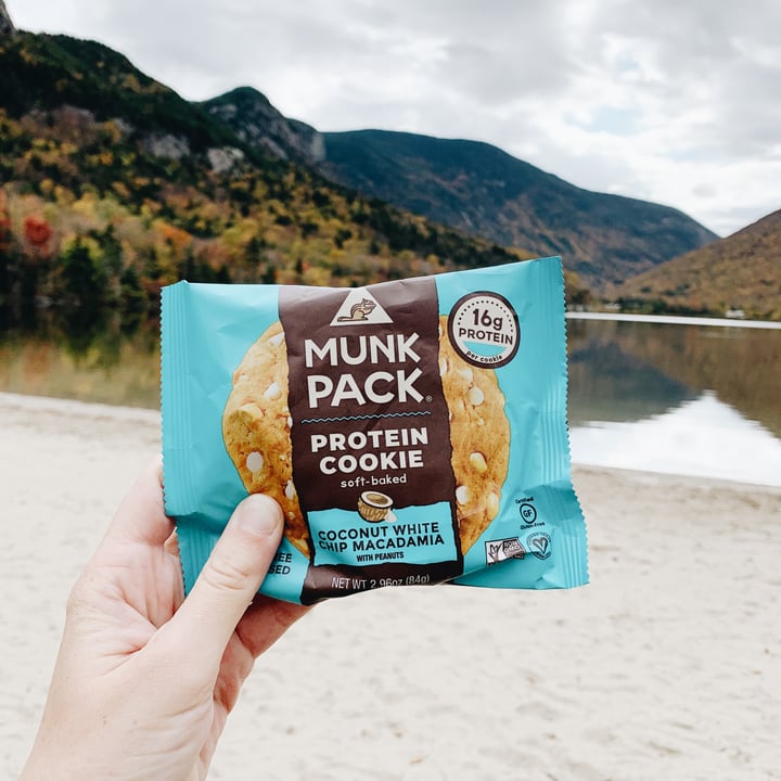 photo of Munk Pack Munk Pack Coconut White Chip Macadamia Protein Cookie shared by @bshade on  21 Jan 2021 - review