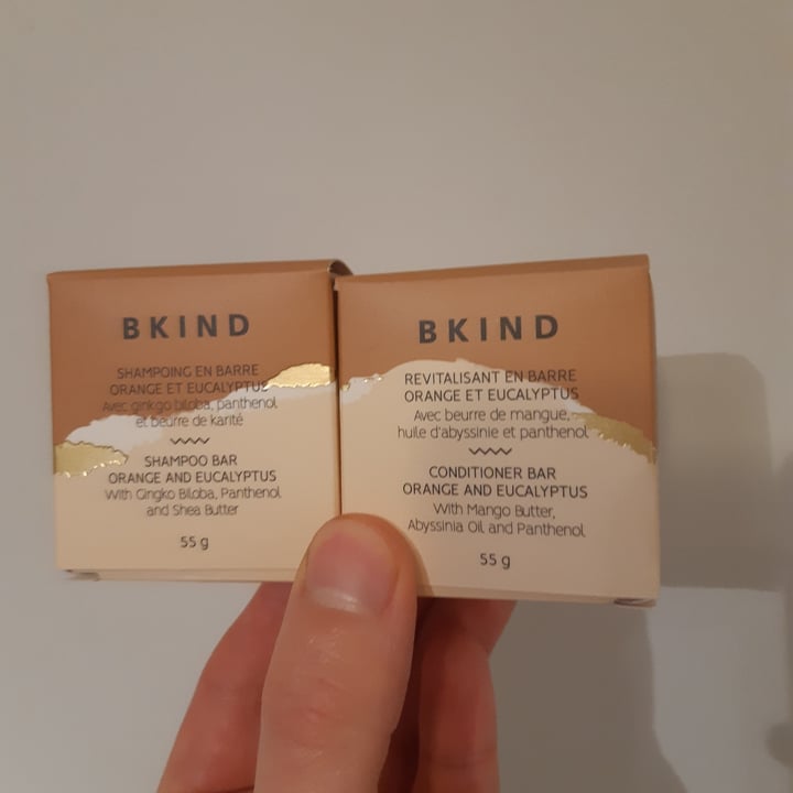 photo of BKIND Conditioner Bar Orange And Eucalyptus shared by @goldenwish on  08 Apr 2022 - review