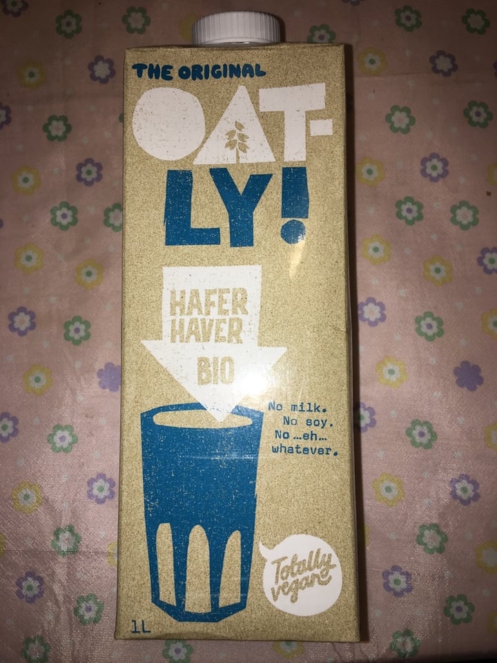 photo of Oatly Hafer Haver Bio Drink shared by @compassionateeater on  31 Mar 2020 - review