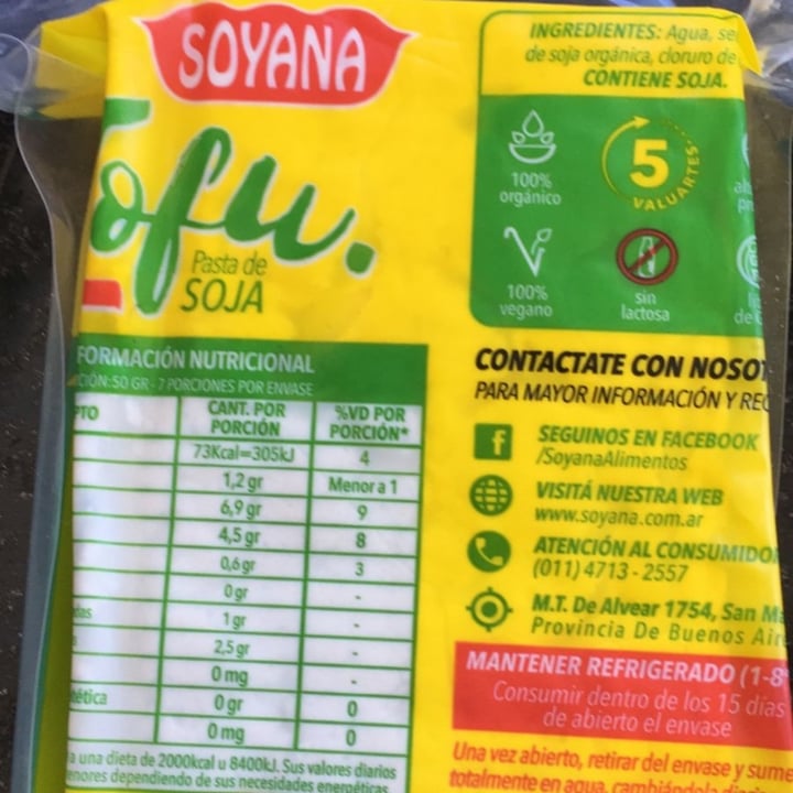 photo of Soyana Tofu shared by @ivess2018 on  02 Aug 2022 - review