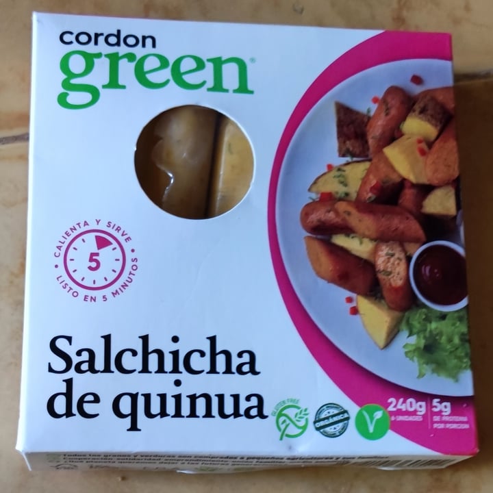photo of Cordon Green Salchichas De Quinoa shared by @tabattha on  29 Jun 2022 - review