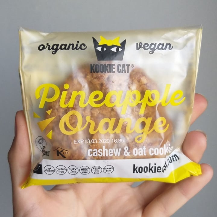 photo of Kookie cat Pineapple Orange Cookie shared by @valeska on  19 Dec 2019 - review