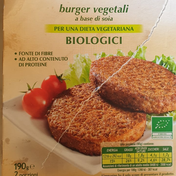 photo of Vivi Verde Coop Burger vegetali soia shared by @eleena9 on  25 Mar 2022 - review