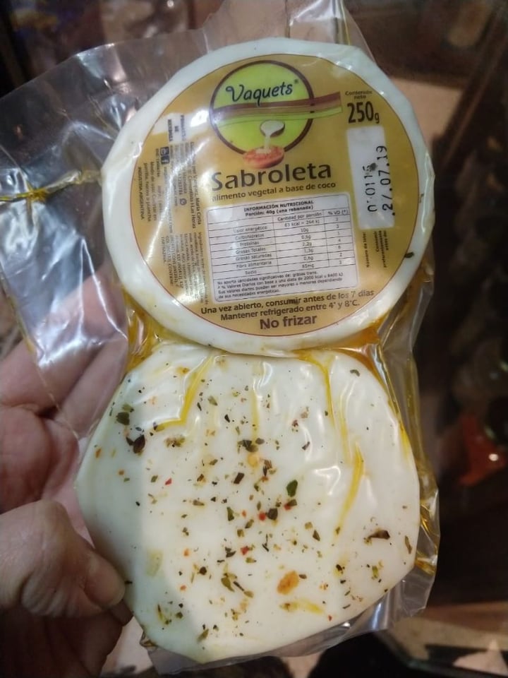 photo of Vaquets Queso Cremoso a Base de Almendras shared by @juanmanuel84 on  08 Jul 2019 - review