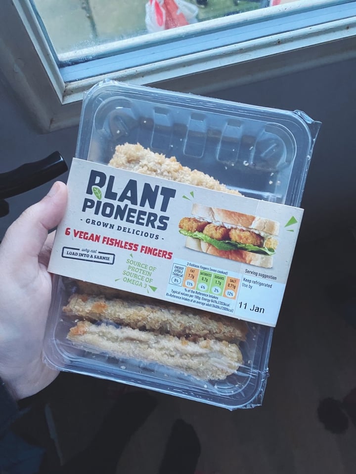 photo of Plant Pioneers Fishless Fingers shared by @veganlibby on  10 Jan 2020 - review