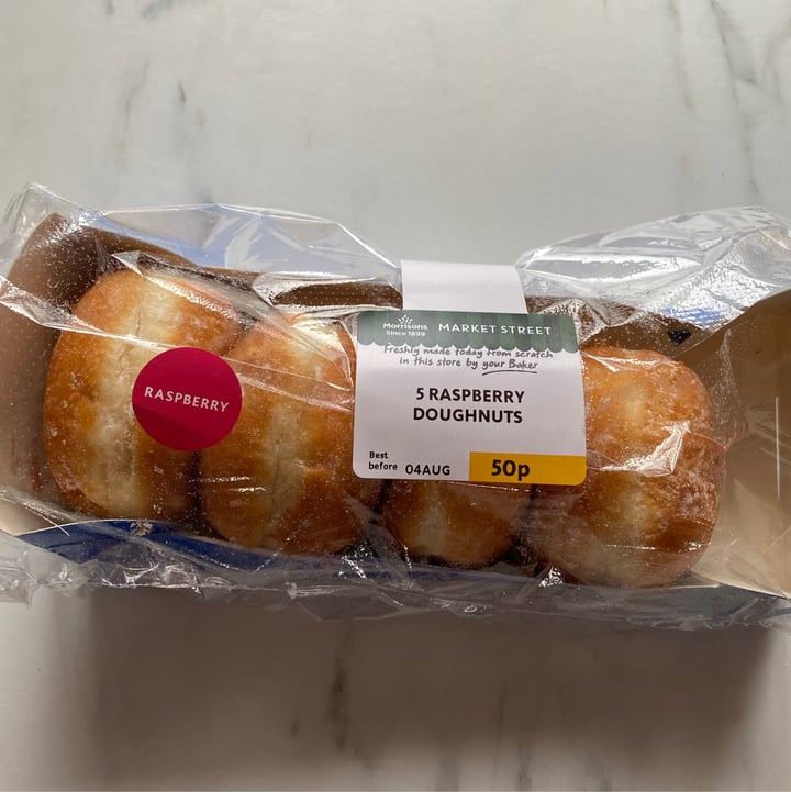 Morrisons Raspberry Jam Doughnuts Review abillion