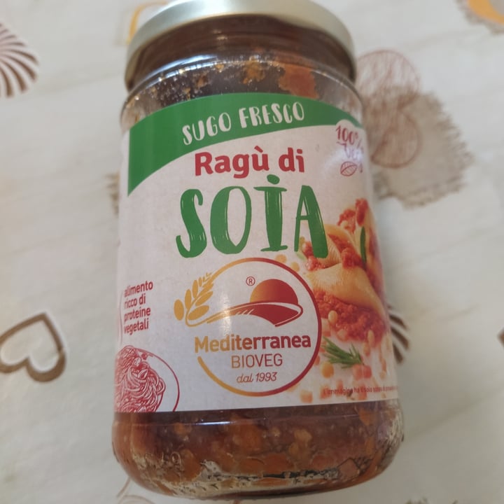 photo of Mediterranea BioVeg Ragù di Soia shared by @anitapanda95 on  27 Sep 2020 - review