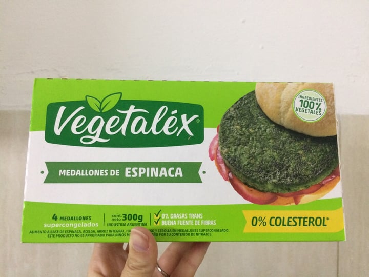 photo of Vegetalex Medallones de Espinacas shared by @adrus87 on  03 Feb 2020 - review