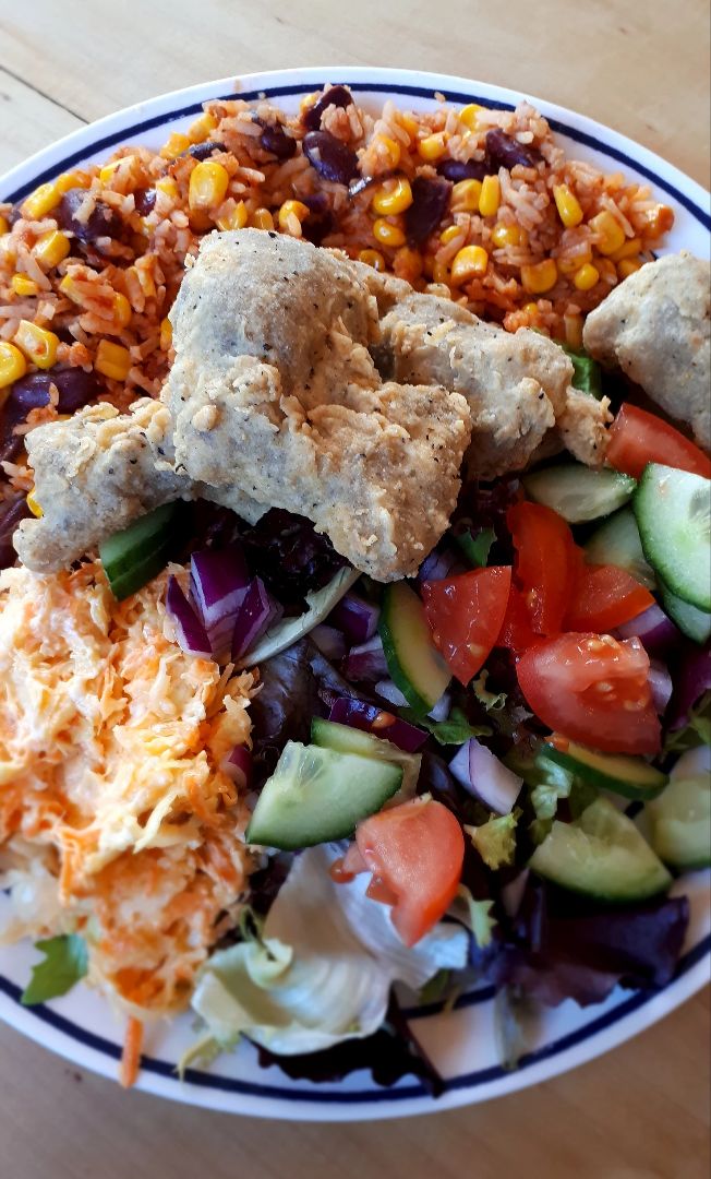 photo of Sunshine Deli Cruelty Free Chicken Rice Box shared by @andie on  08 Jul 2019 - review