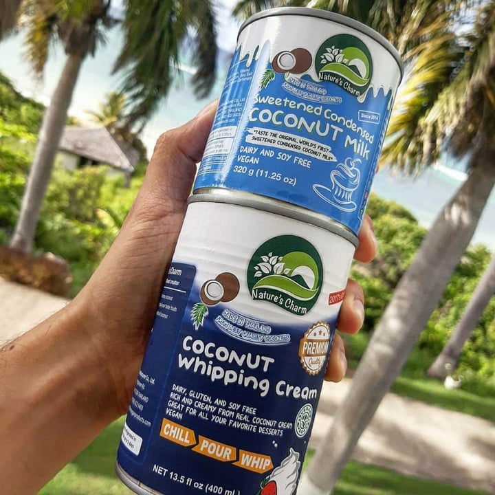 photo of Nature's Charm Coconut Whipping Cream shared by @resmontero on  08 Nov 2020 - review
