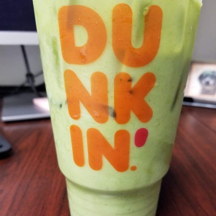 review photo of Dunkin' Donuts Iced Matcha Latte shared by @bann on 23 Jun 2021 - review