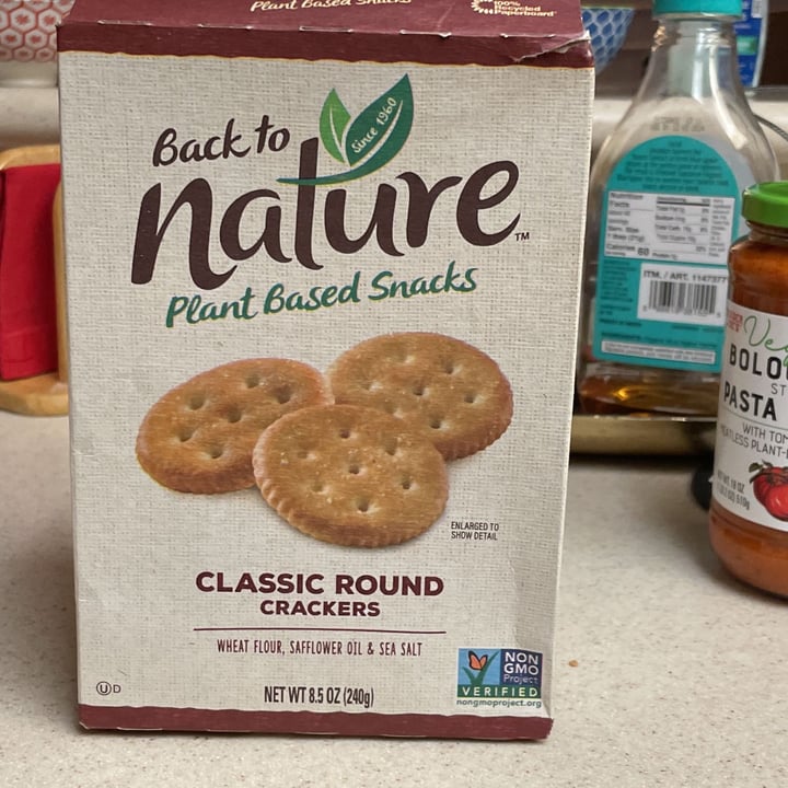 review photo of Back to Nature Classic Round Crackers shared by @priscillab on 25 Feb 2022 - review
