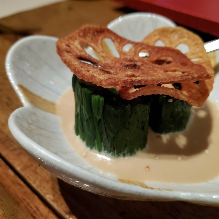 photo of Kyoto Joe Goma-ae Spinach Salad shared by @moosewong on  22 Jan 2022 - review