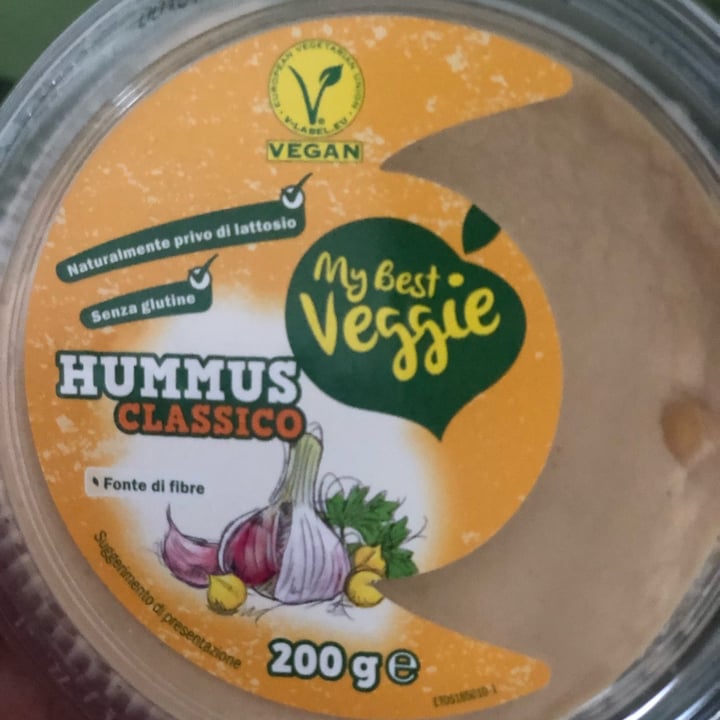 review photo of My Best Veggie Hummus classico shared by @crunchypeanutbutter on 25 Apr 2022 - review