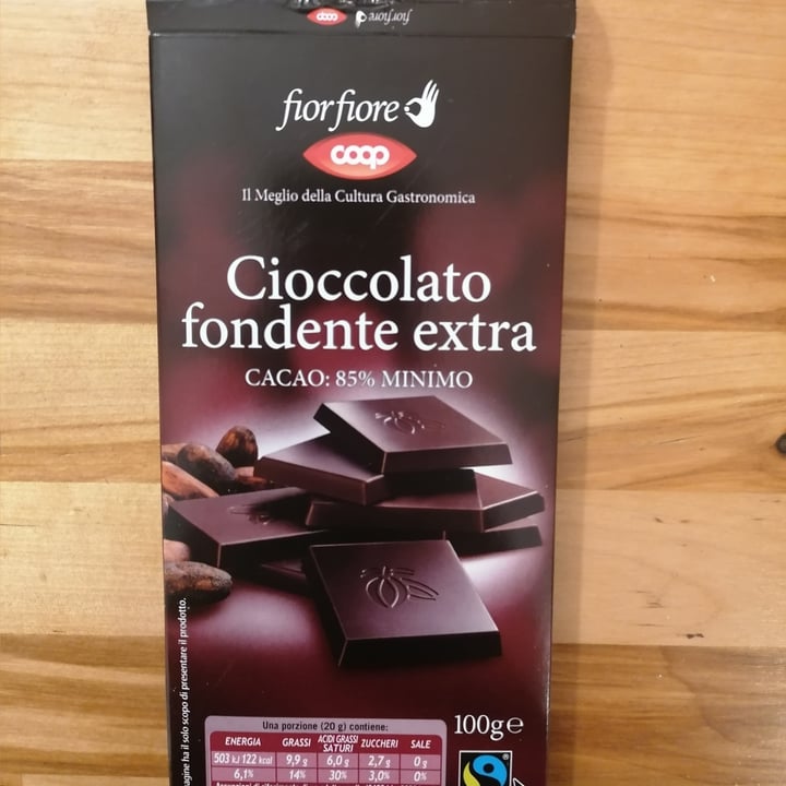 photo of Fior Fiore Coop Cioccolato Fondente 85% shared by @aury1992 on  30 Sep 2022 - review