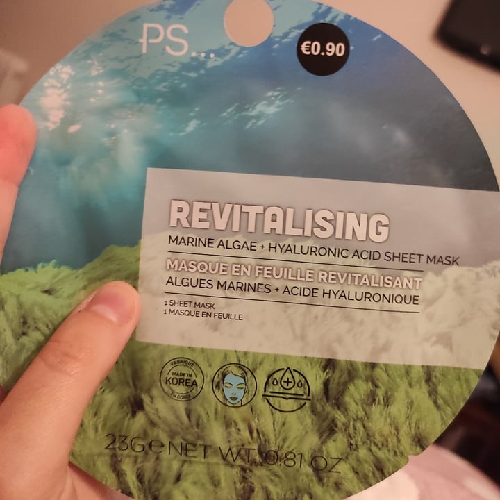 photo of PS... Revitalizing bubble sheet mask shared by @noemidip on  06 Nov 2022 - review