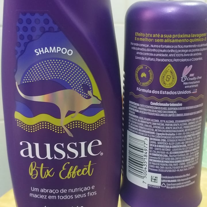 photo of Aussie Shampoo Btx Effect shared by @pauladalmeida on  25 Apr 2022 - review