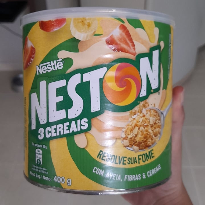photo of Nestlé Neston 3 Cereais shared by @camillewerr on  16 Dec 2022 - review