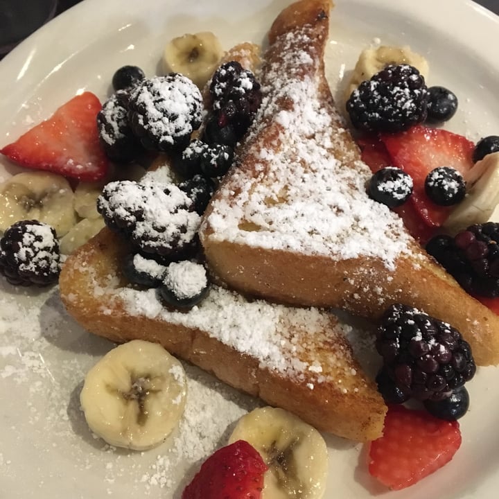 review photo of Champs Diner French Toast shared by @veganpianist on 21 Jun 2021 - review