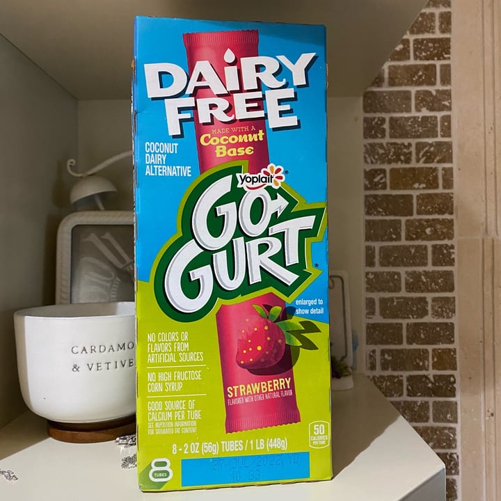 photo of Yoplait Dairy free go-gurt shared by @yarilovezzucchini on  31 Jul 2022 - review