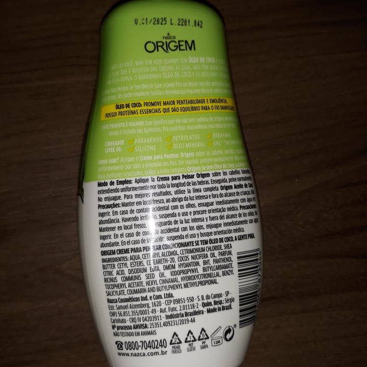 review photo of Nazca Origem Creme de pentear shared by @kellycunha on 12 Jun 2022 - review