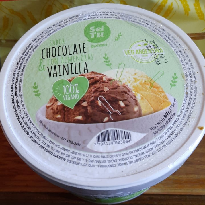 review photo of Sei Tu Sei Tu Vegan Vainilla y Chocolate con Almendras shared by @paulitamonna on 04 Jul 2022 - review