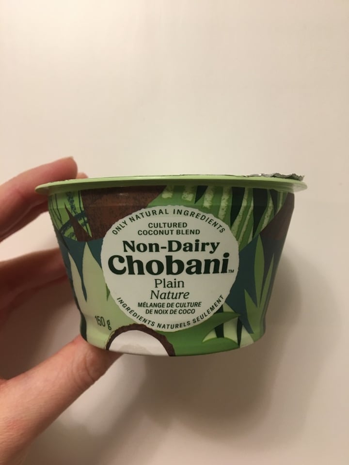 photo of Chobani Coconut Non-Dairy Blend Plain Yogurt shared by @martag on  28 Jan 2020 - review