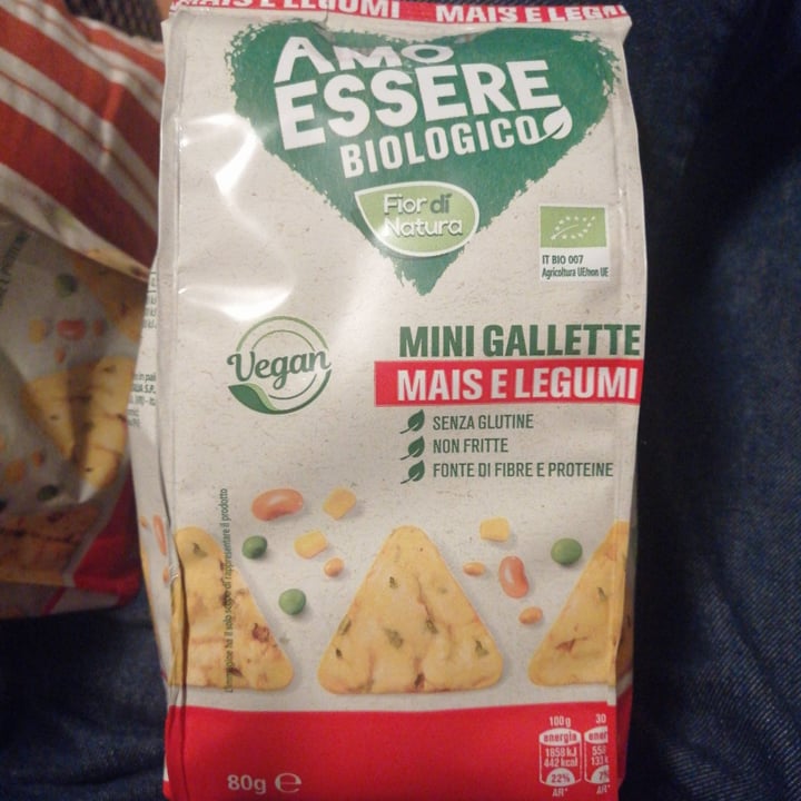 review photo of Amo Essere Veg Mini gallette di mais e legumi shared by @morwanneg on 04 Dec 2021 - review