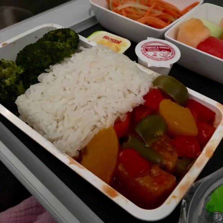 photo of Singapore airlines Vegetarian Oriental Meal shared by @vikas on  20 Aug 2019 - review