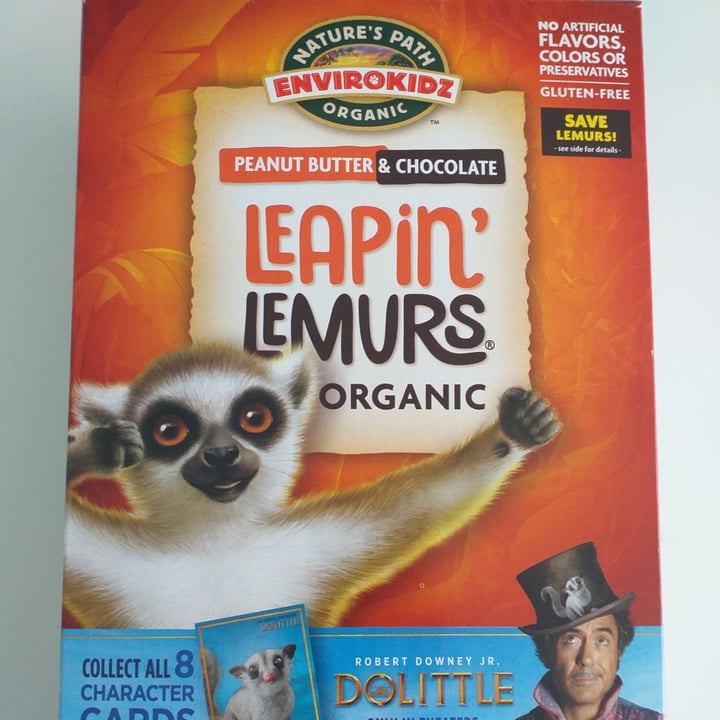 photo of Nature's Path Foods Peanut Butter And Chocolate Leapin Lemur shared by @omar0505 on  04 Aug 2020 - review