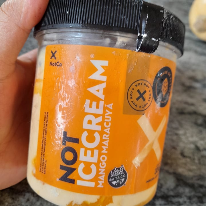 photo of NotCo Not Ice Cream Mango Maracuyá shared by @karenramos on  19 Oct 2022 - review