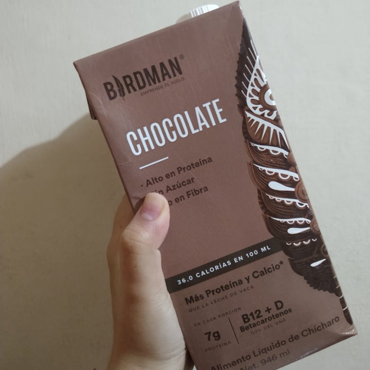 photo of Birdman Leche Sabor Chocolate shared by @anasbernal94 on  08 Jun 2022 - review