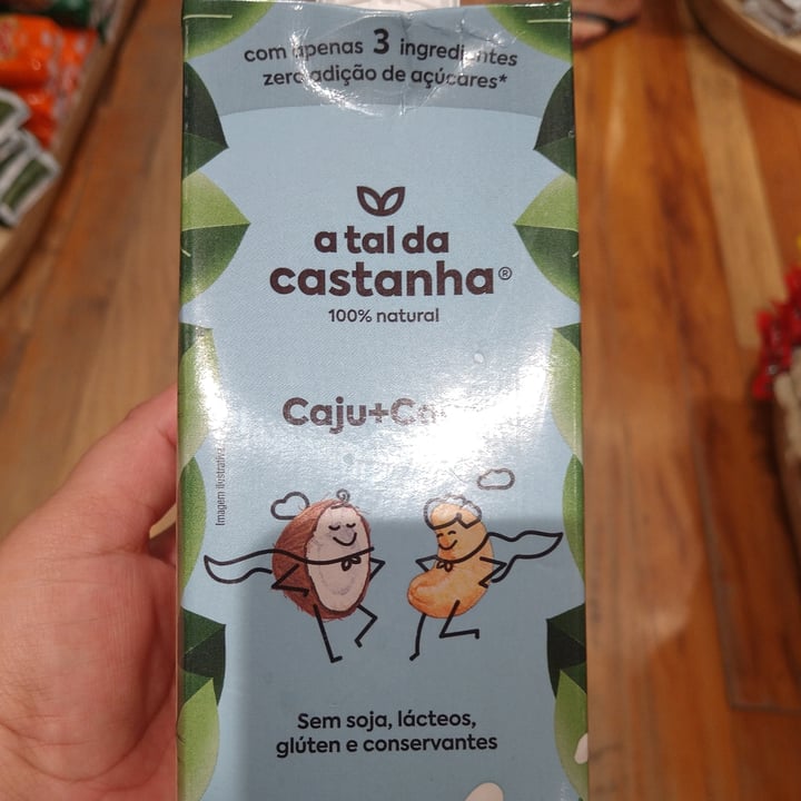 photo of A Tal da Castanha Alimento com Castanha de Caju e Leite de Coco orgânico shared by @dryca on  22 Jun 2022 - review
