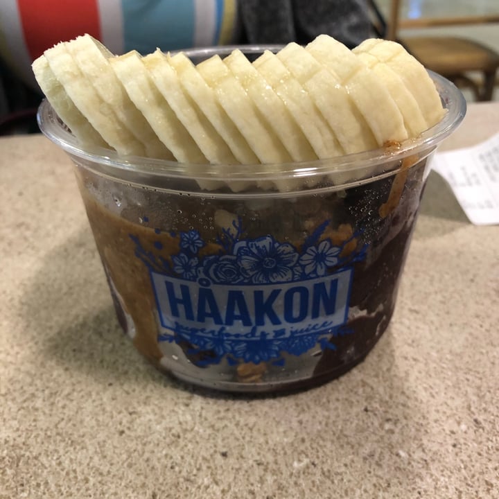 photo of Haakon Superfoods & Juice Nut Butter Acai Bowl shared by @meltingpotatoes on  04 Jul 2021 - review