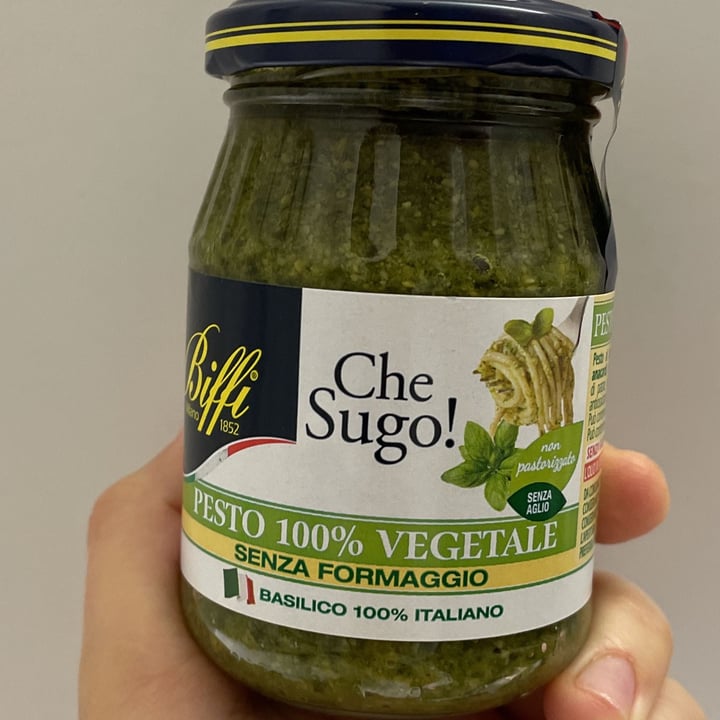 review photo of Biffi Che Sugo! Pesto 100% Vegetale Senza Formaggio Jar shared by @danieletonin on 06 Apr 2022 - review