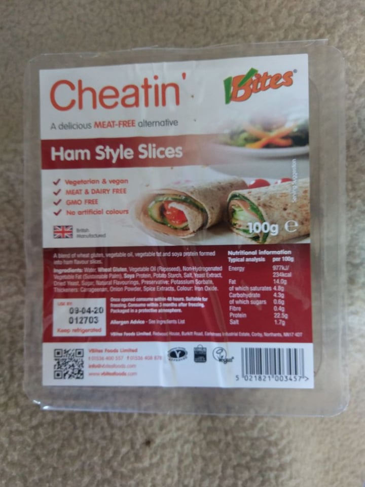 review photo of VBites Cheatin' Ham style slices shared by @franny86 on 12 Mar 2020 - review